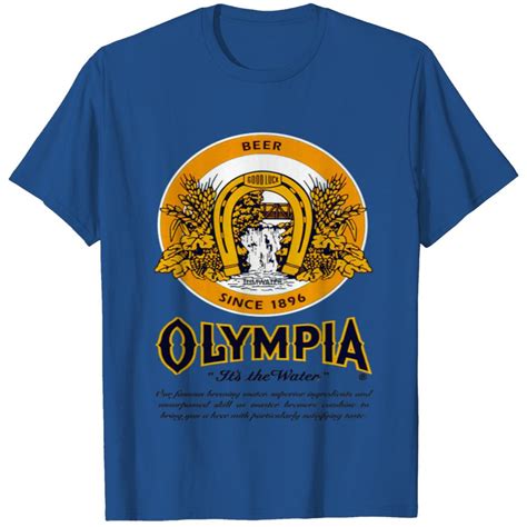 Olympia Beer T-Shirt: A Stylish and Refreshing Way to Show Your Pride