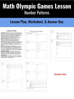 Olympic Games Advantage Press Answer Key PDF