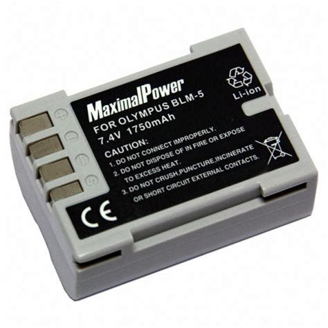 Olympus BLM 5 Replacement Lithium Ion Battery PDF