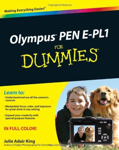Olympus PEN E-PL1 For Dummies Epub