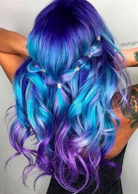 Ombre Purple Blue: A Guide to the Ultimate Hair Trend