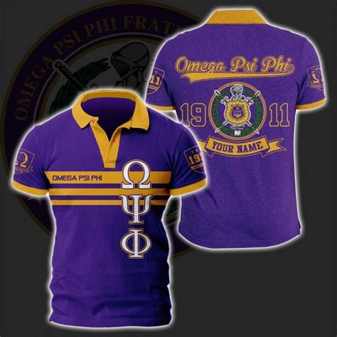 Omega Psi Phi Shirts: A Style Statement for the Distinguished Omega Man