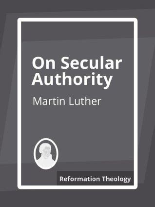 On Secular Authority Kindle Editon