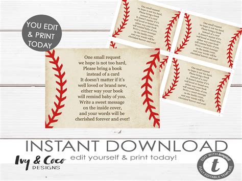 On This Dirt Baseball Poem Printable