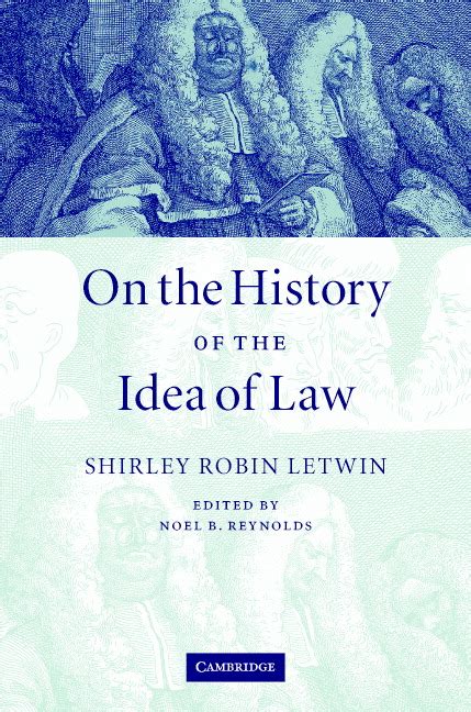 On the History of the Idea of Law Kindle Editon