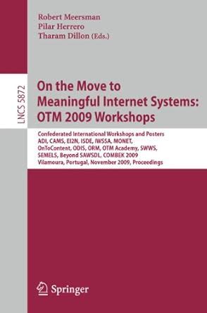 On the Move to Meaningful Internet Systems, OTM 2009 Confederated International Conferences, CoopIS, PDF