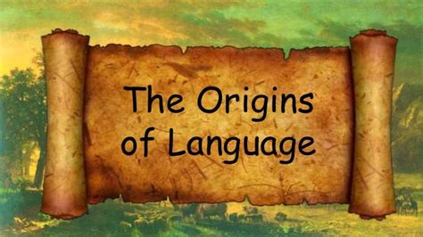 On the Origin of Language PDF