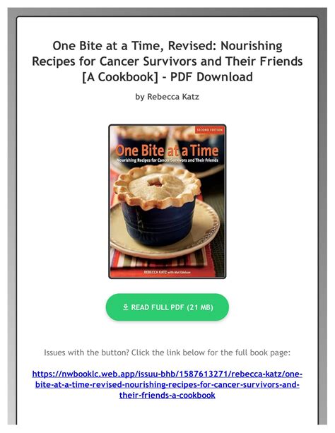 One Bite at a Time Revised Nourishing Recipes for Cancer Survivors and Their Friends Kindle Editon