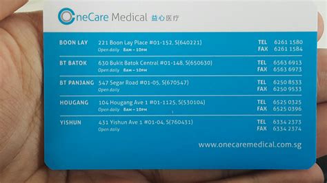 One Care Clinic Boon Lay: A Comprehensive Guide to Your Health and Wellness Needs