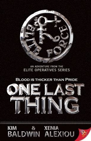 One Last Thing The Elite Operatives PDF