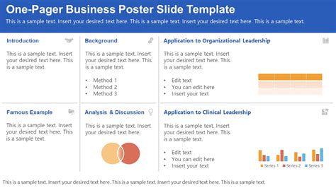 One Pager Template Powerpoint