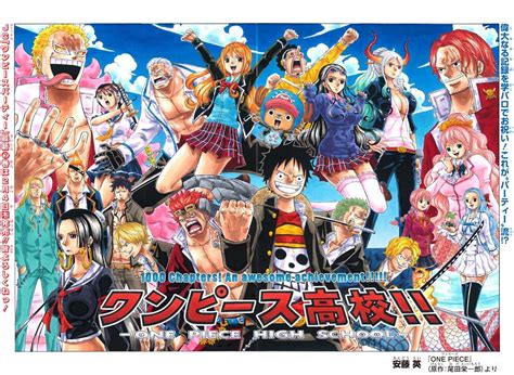 One Piece High School: Sailing the Seas of Education and Adventure