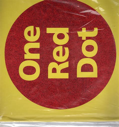 One Red Dot A Pop-Up Book for Children of All AgesHardback 2005 Edition Reader