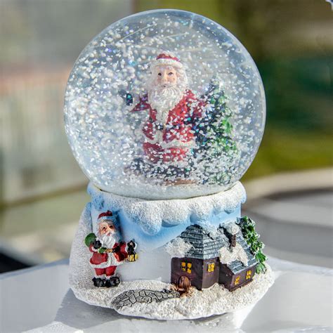 One Santa Snowglobe