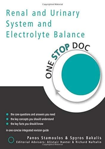 One Stop Doc Renal and Urinary System and Electrolyte Balance PDF