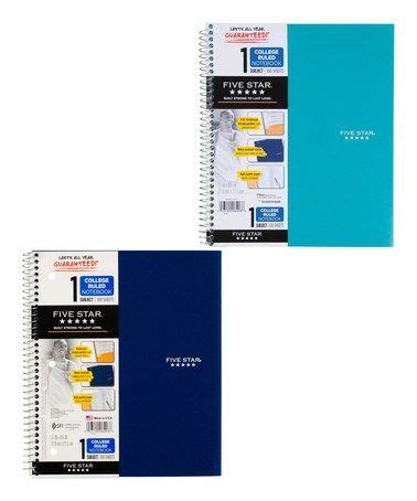 One Subject Notebook: A Transformative Tool for Organization and Efficiency