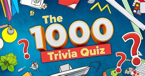 One Thousand Quiz Questions and Trivia 1000 answers too Epub