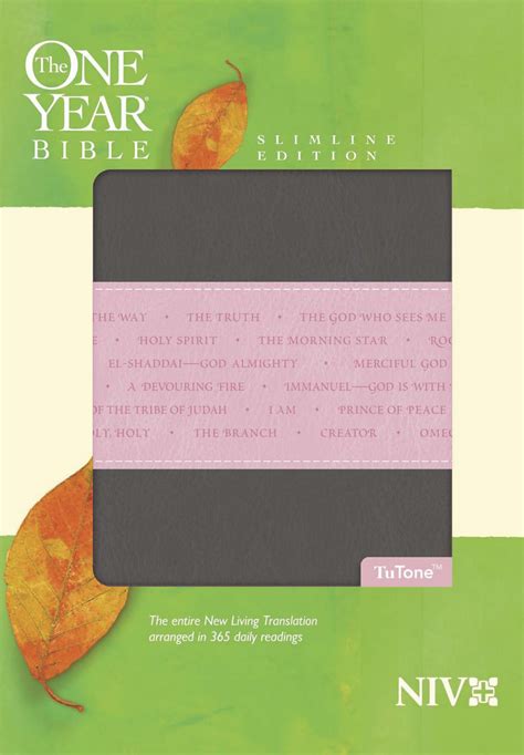 One Year Bible-NIV-Slimline Arranged in 365 Daily Readings PDF