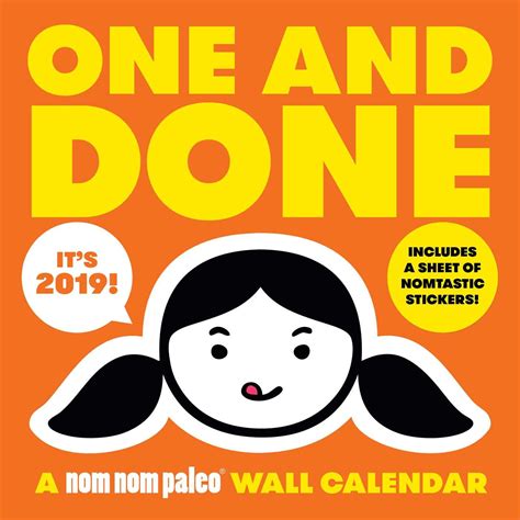 One and Done A Nom Nom Paleo 2019 Wall Calendar Reader