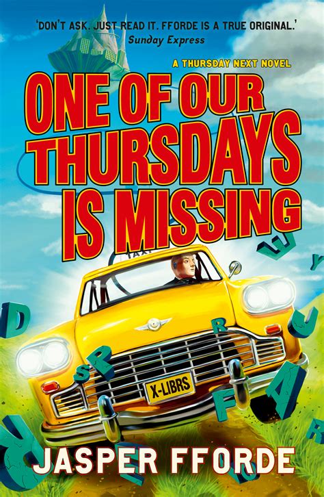 One of Our Thursdays Is Missing A Thursday Next Novel Doc