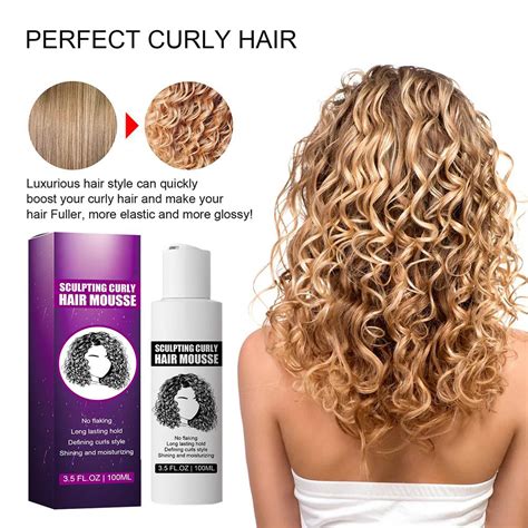 One of the best products for curly hair is mousse.