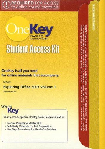 OneKey CourseCompass Student Access Kit GO with Microsoft Office 12 Intermediate PDF