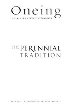 Oneing The Perennial Tradition Epub