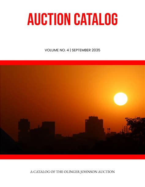 Online Auction Catalogs In Flip Book Format