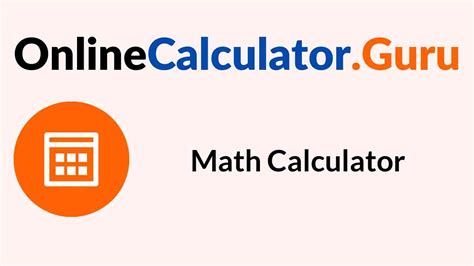 Online Calculators: Your Instant Problem Solvers