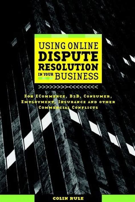 Online Dispute Resolution For Business: B2B Epub