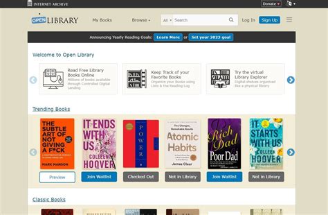 Online Free Library to Read Books: 10,000+ Titles at Your Fingertips