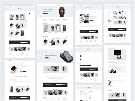 Online Store Website Templates