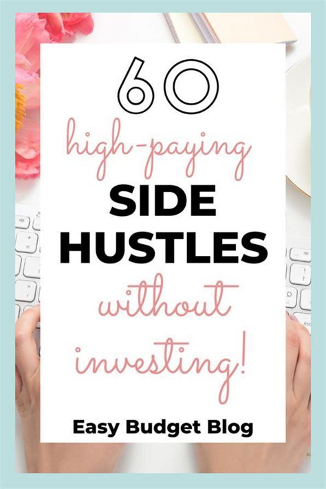 Online side hustle finance and budgeting