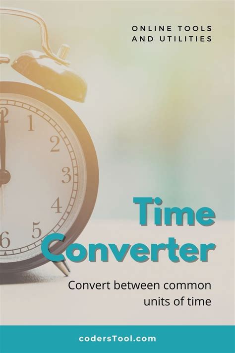 Online time conversion tools