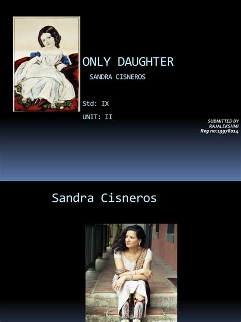 Only Daughter Sandra Cisneros Question And Answer Reader