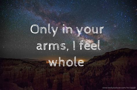 Only in Your Arms Reader