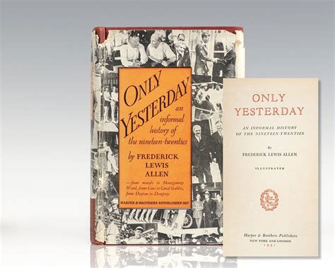 Only yesterday an informal history of the nineteen-twenties Doc