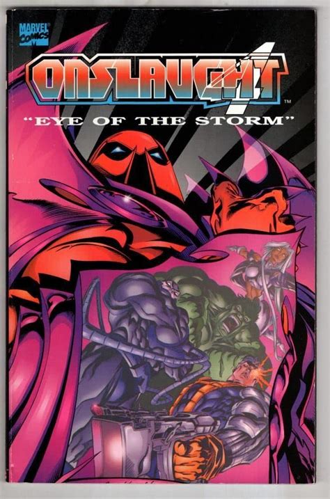 Onslaught Volume 4 Eye of the Storm X-Men Fantastic Four Avengers Marvel Comics Kindle Editon