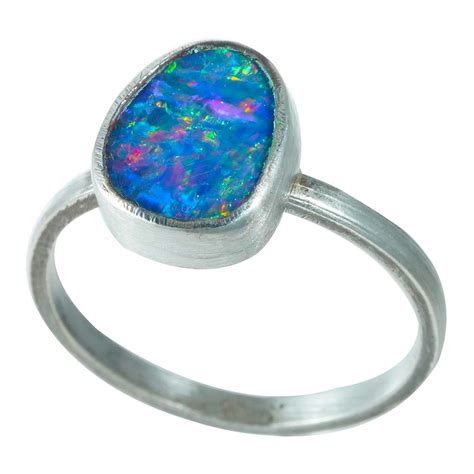 Opal Ring Silver: A Timeless Enchantment with Rainbow Hues