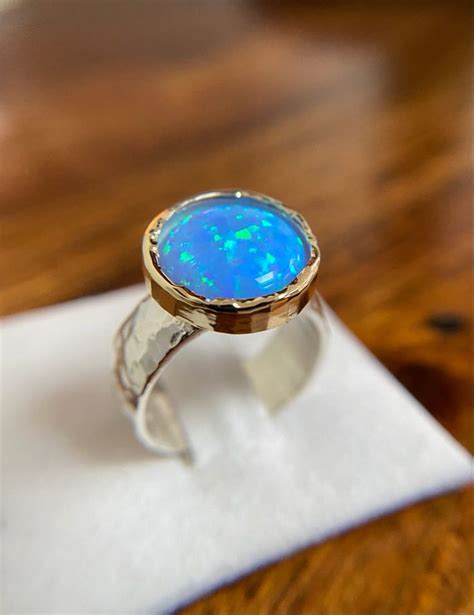 Opal Ring Silver: A Timeless Gemstone Encased in Precious Metal