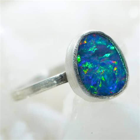 Opal Ring Silver: A Timeless Symbol of Love and Radiance