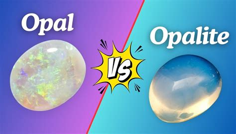 Opal vs Opalite: Distinguishing Two Enchanting Gemstones