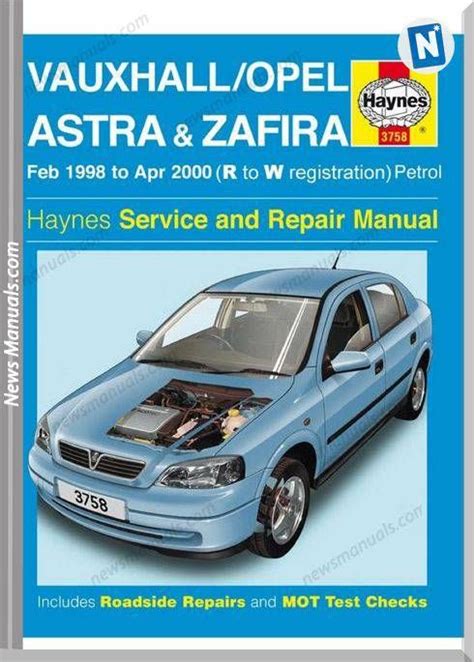 Opel Astra G Zafira Repair Manual Haynes 2003 Pdf Ebook Epub