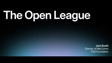 Open League: