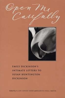 Open Me Carefully Emily Dickinson s Intimate Letters to Susan Huntington Dickinson Epub