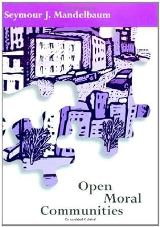 Open Moral Communities 1st Edition PDF