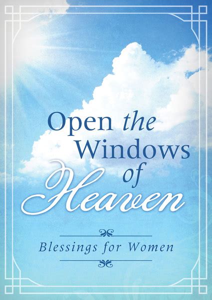 Open the Windows of Heaven Blessings for Women Epub