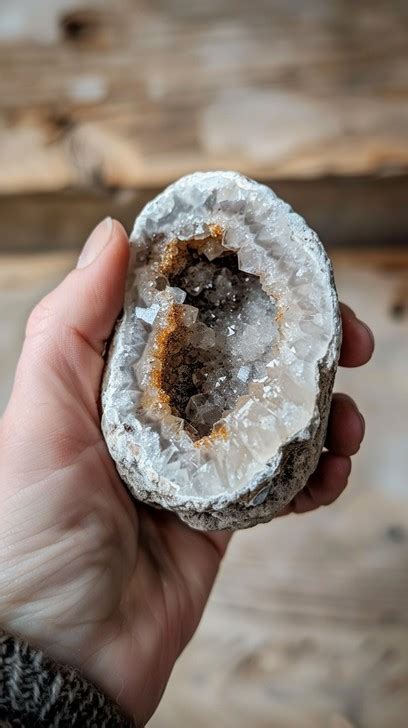 Opened Geode: A Treasure Trove of Creativity