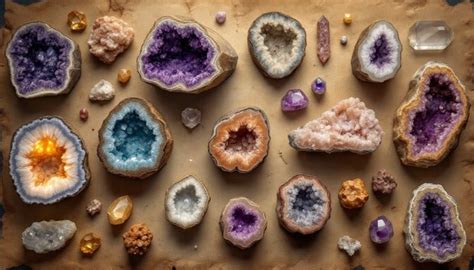 Opened Geode of Wonders: Exploring the Crystalline Treasures