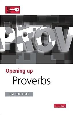 Opening Up Proverbs Opening up the Bible Doc